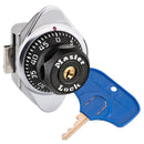 1636MKADA COMBINATION LOCKER LOCK WITH KEY CONTROL