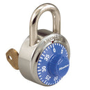 1525 COMBINATION PADLOCK WITH KEY CONTROL