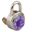 1525 COMBINATION PADLOCK WITH KEY CONTROL