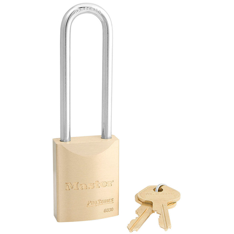 6830LT SOLID BRASS PADLOCK